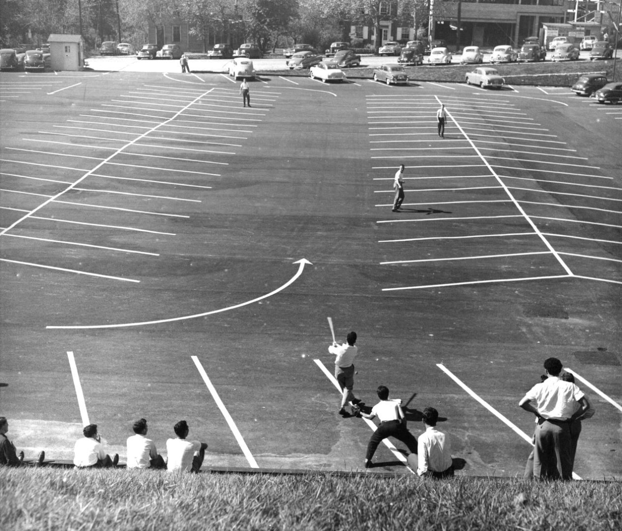 Courthouse site, 1950